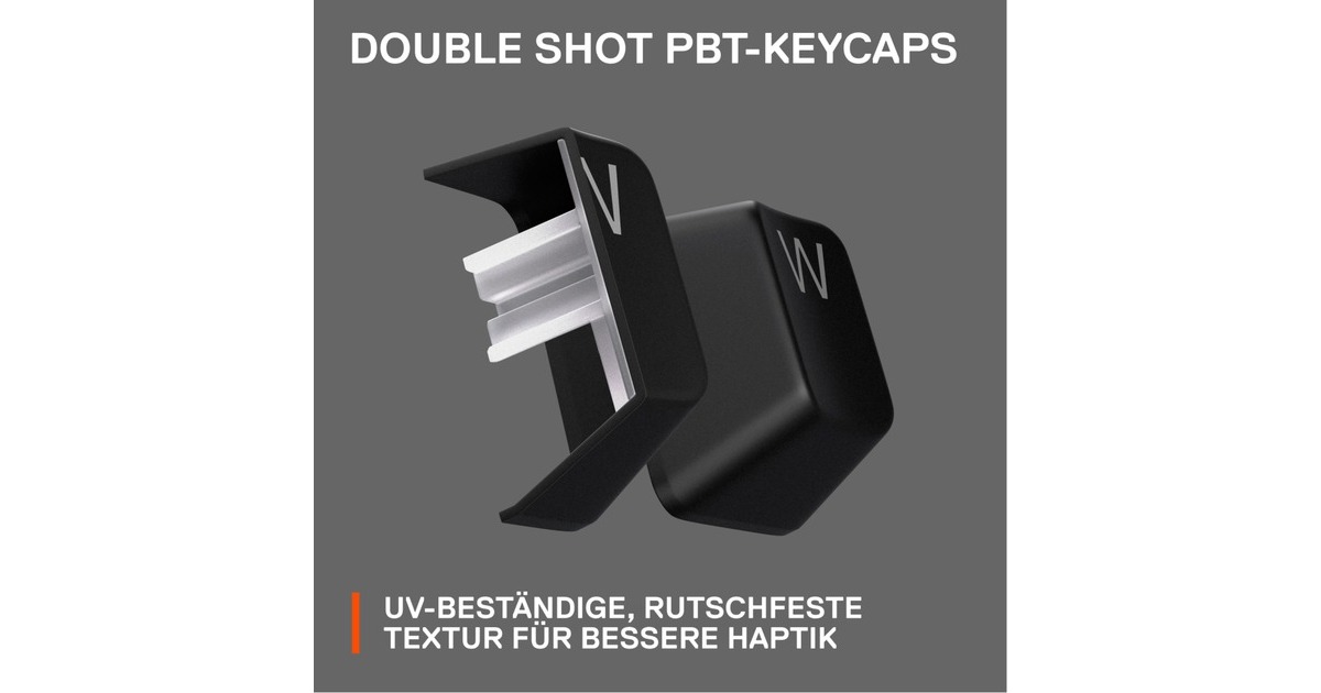 SteelSeries Apex Pro TKL Wireless, Gaming-Tastatur(schwarz, DE-Layout, SteelSeries OmniPoint 2.0)