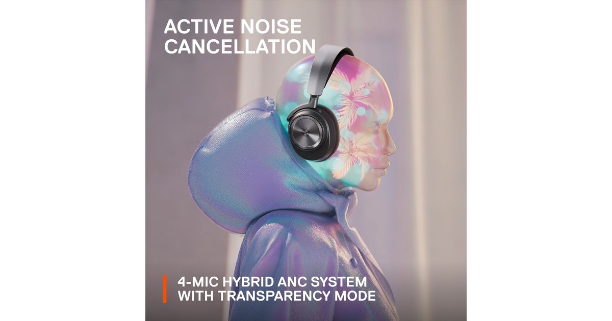 SteelSeries Arctis Nova Pro Wireless X, Gaming-Headset(schwarz, ANC, USB-C, Klinke)