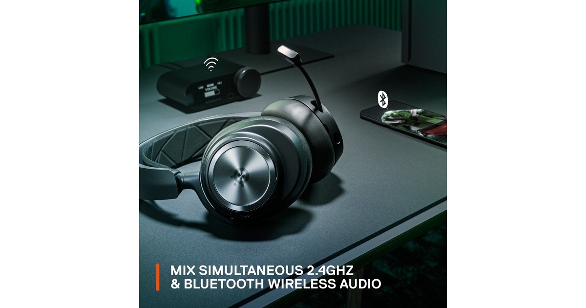 SteelSeries Arctis Nova Pro Wireless X, Gaming-Headset(schwarz, ANC, USB-C, Klinke)