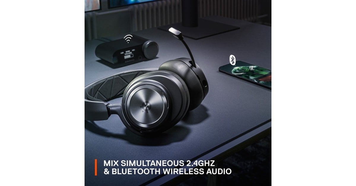 SteelSeries Arctis Nova Pro Wireless, Gaming-Headset(schwarz, ANC, USB-C, Klinke, Outlet)