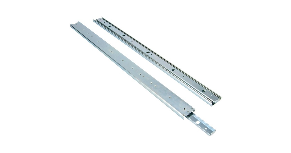 Supermicro 4U Rail Kit (CSE-PT26L-B), Einbauschienen(silber)