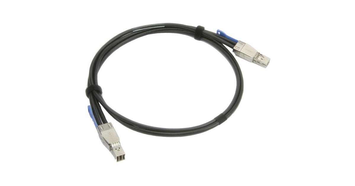 Mini SAS HD (SFF-8644)(schwarz, 1 Meter)