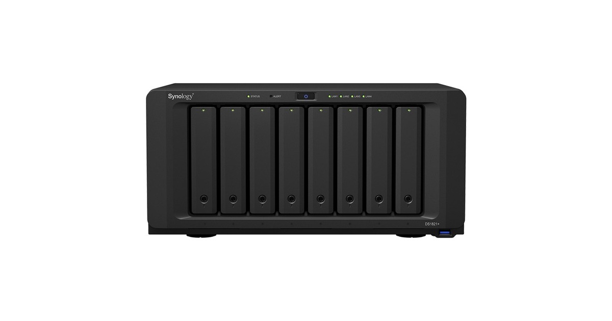 Synology DS1821+, NAS(schwarz)