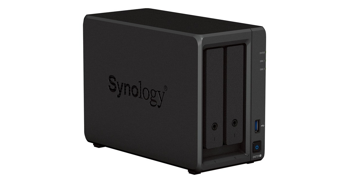 Synology DS723+, NAS(schwarz)