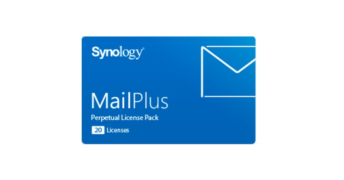 Synology MailPlus 20 Licenses, Überwachungszubehör