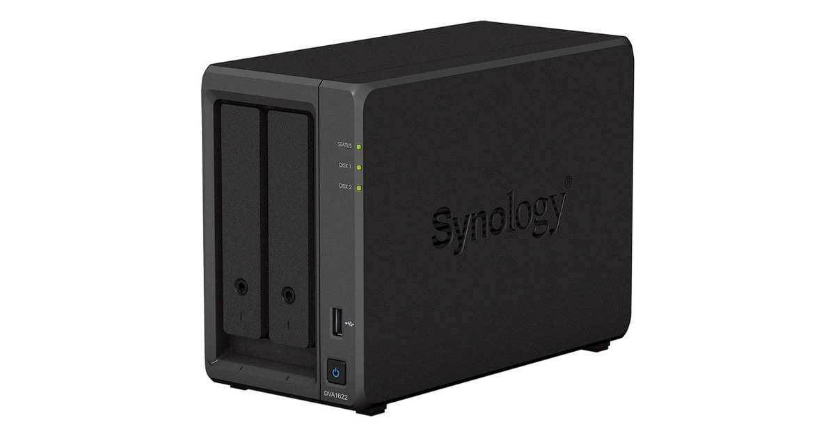 Synology NVR DVA1622, Netzwerk-Videorekorder(schwarz, 2Bay) Synology NVR DVA1622, Netzwerk-Videorekorder(schwarz, 2Bay)