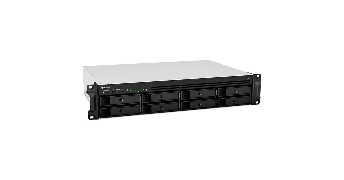 Synology RS1221+, NAS(schwarz/grau)
