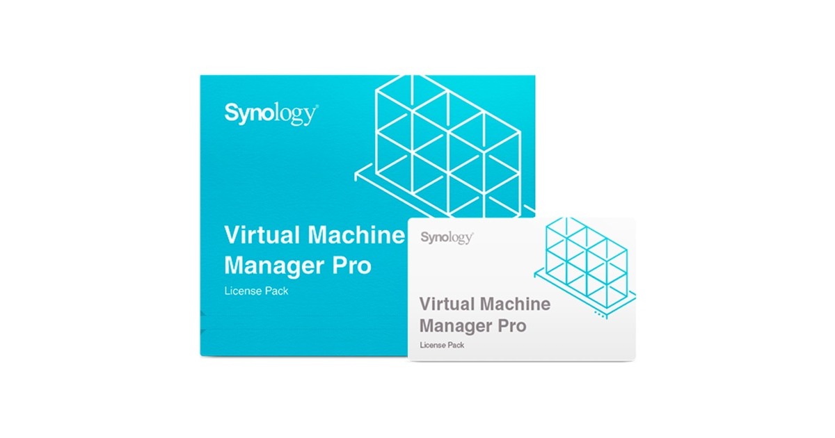 Synology Virtual Machine Manager Pro, Lizenz(3 Hosts, 3 Jahre)