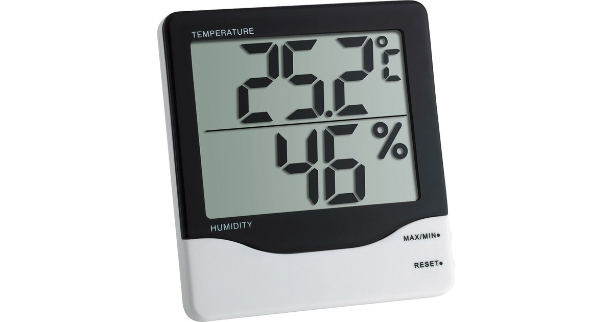 TFA Digitales Thermo-Hygrometer 30.5002, Thermometer(schwarz/weiß) TFA Digitales Thermo-Hygrometer 30.5002, Thermometer(schwarz/weiß)