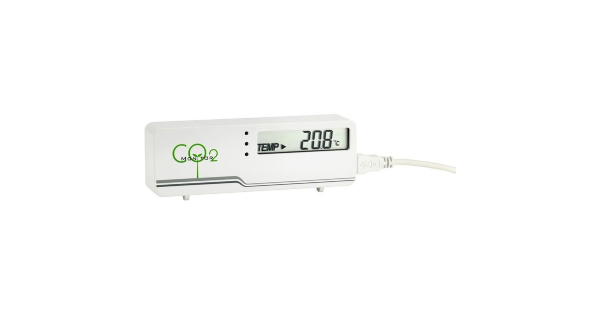 TFA Dostmann CO₂-Monitor AIRCO2NTROL MINI 31.5006, CO2-Messgerät(weiß)