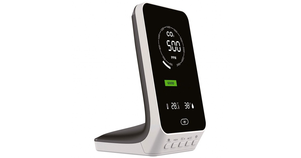 TFA Dostmann CO₂-Monitor AIRCO2NTROL UP Dual Beam, CO2-Messgerät(weiß)