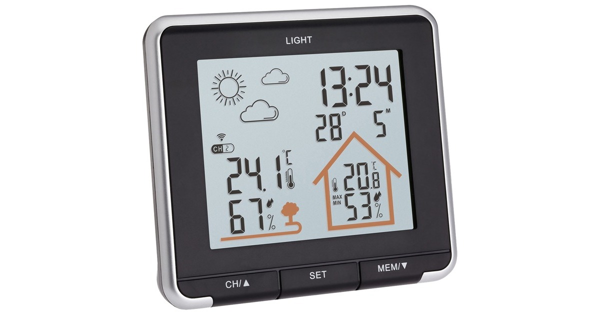 TFA Funk-Wetterstation LIFE(schwarz) TFA Funk-Wetterstation LIFE(schwarz)