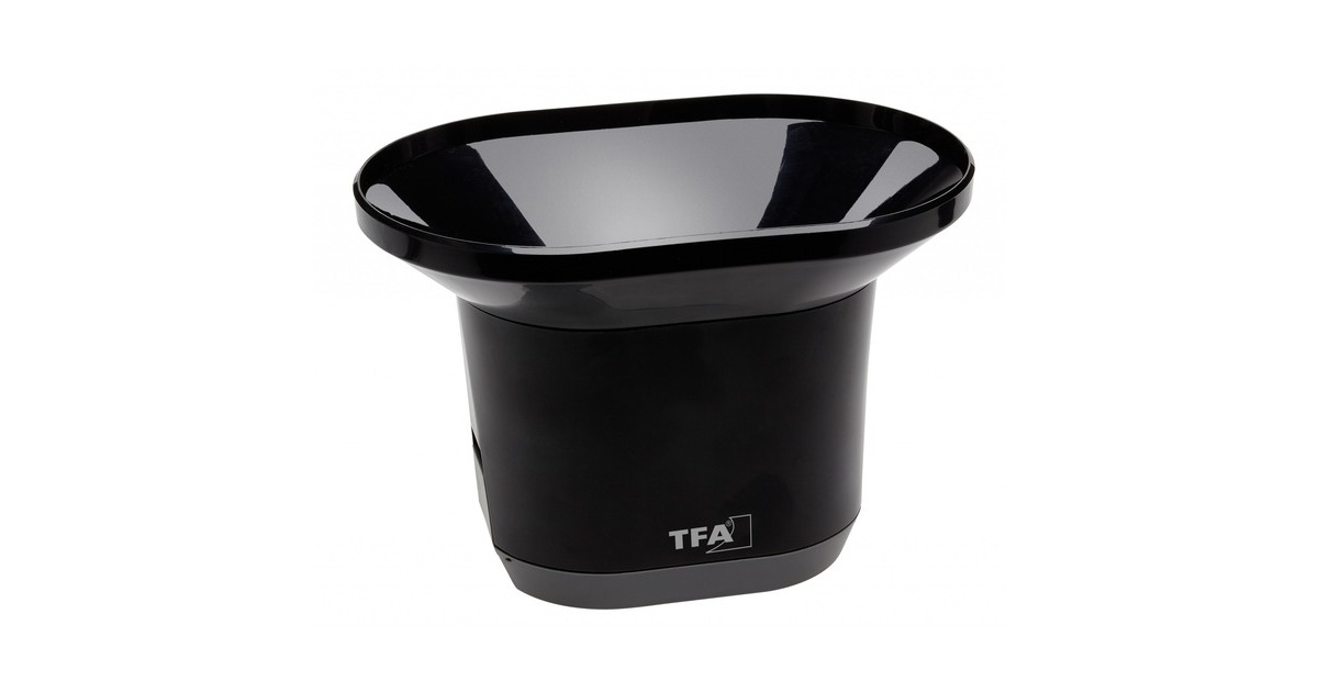 TFA Funk-Wetterstation mit Wind- und Regenmesser WEATHER PRO(schwarz)