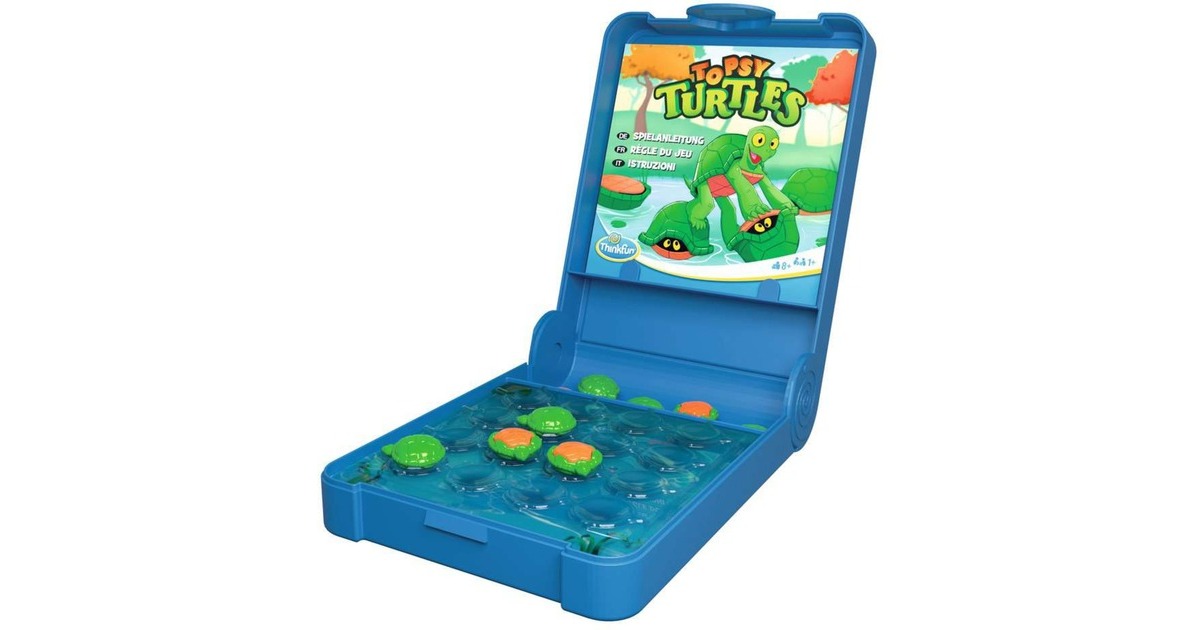 THINK FUN Flip n’ Play - Topsy Turtles, Brettspiel