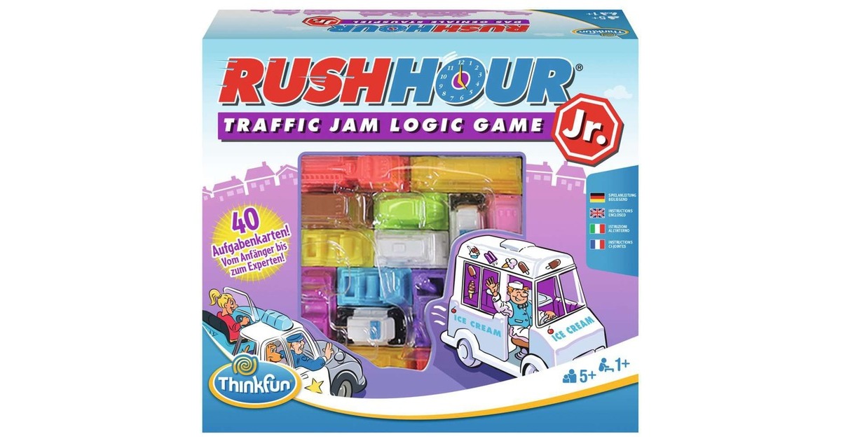 THINK FUN Rush Hour Junior 2021, Brettspiel