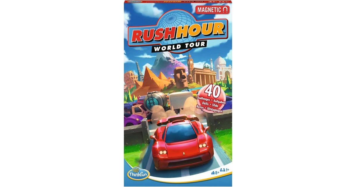 THINK FUN Rush Hour World Tour, Brettspiel
