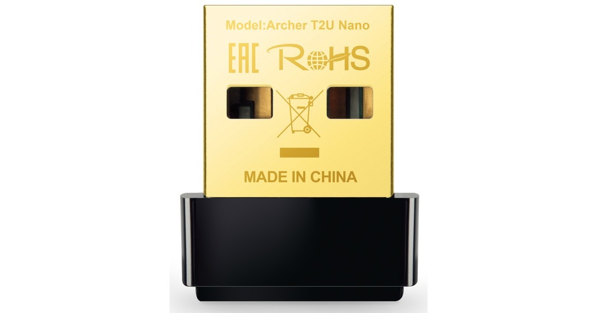 TP-Link Archer T2U Nano, WLAN-Adapter(schwarz)
