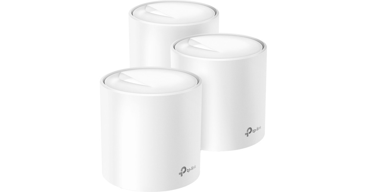 TP-Link DECO X60 3er Pack, Mesh Router(weiß, 3 Stück)