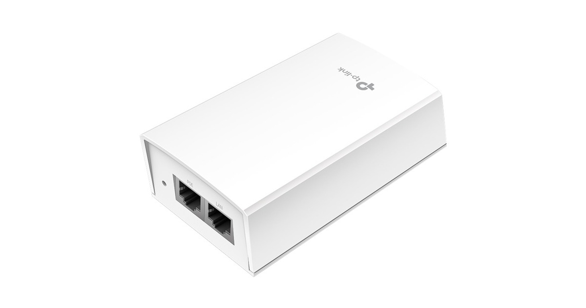TP-Link Gigabit 48VDC Passive PoE Adapter, Netzteil(weiß)