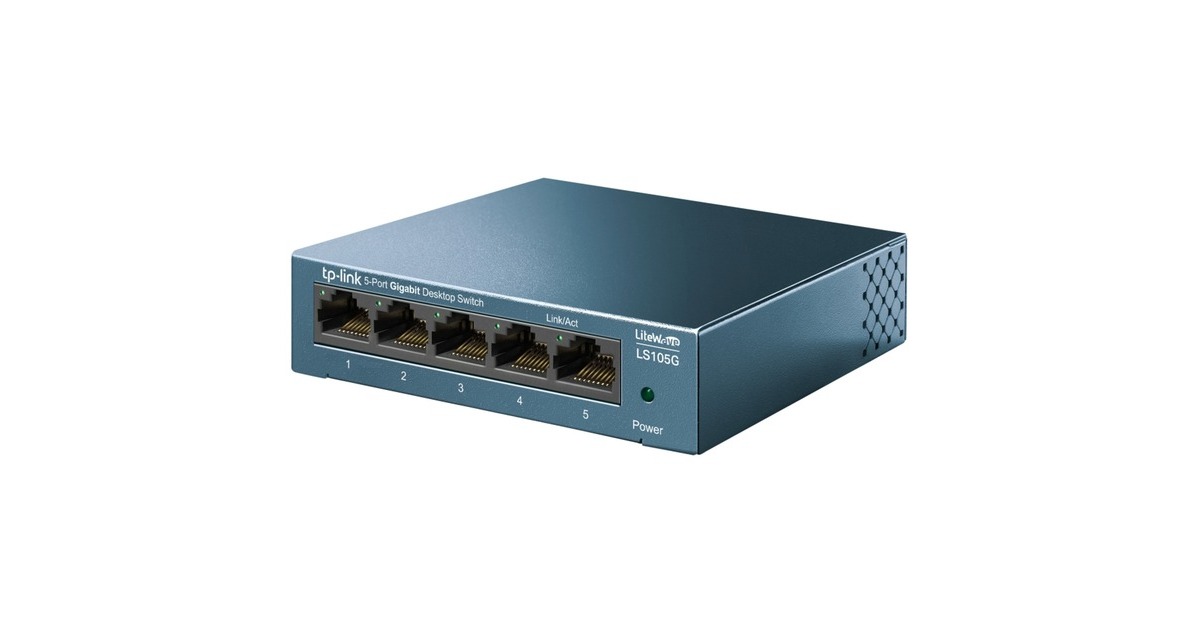 TP-Link LiteWave LS105G, Switch(blau)