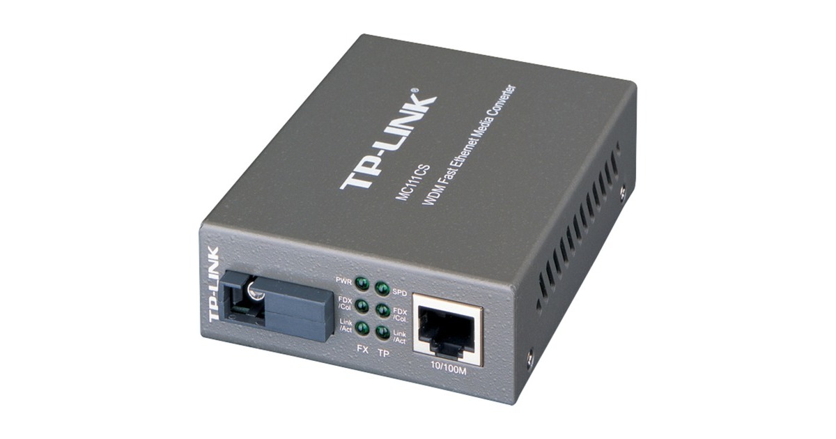TP-Link MC111CS, Konverter(grau, Retail)