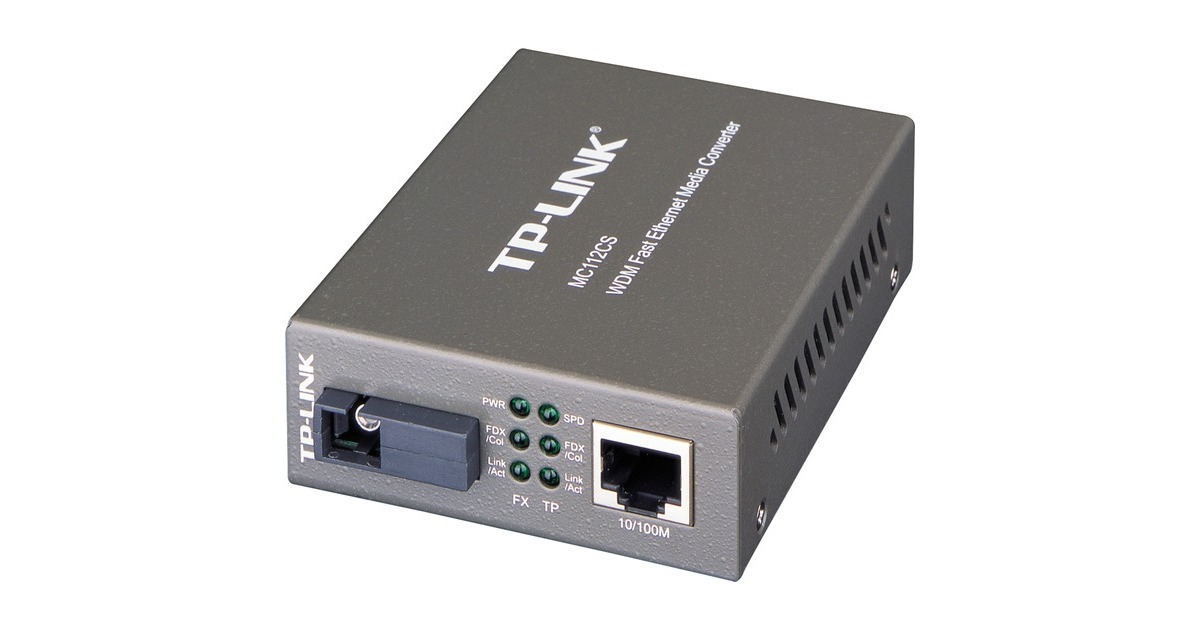 TP-Link MC112CS, Konverter(grau, Retail)