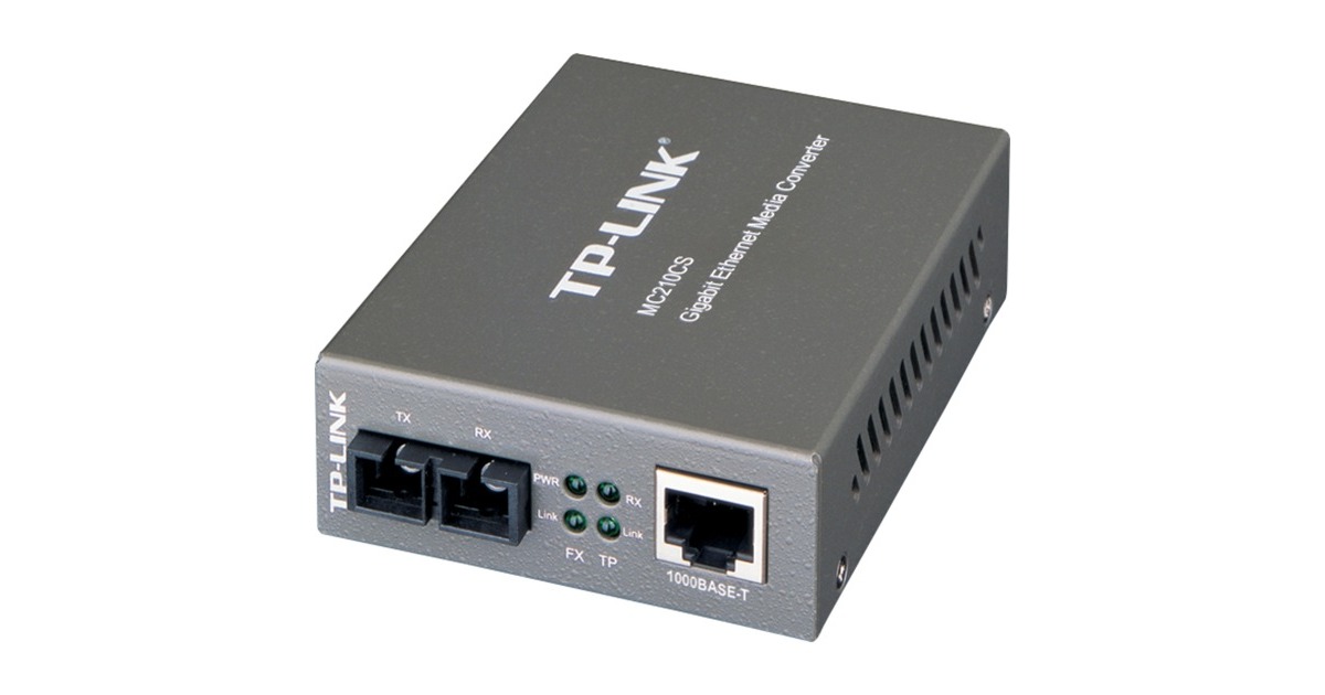 TP-Link MC210CS, Konverter(grau, Retail)