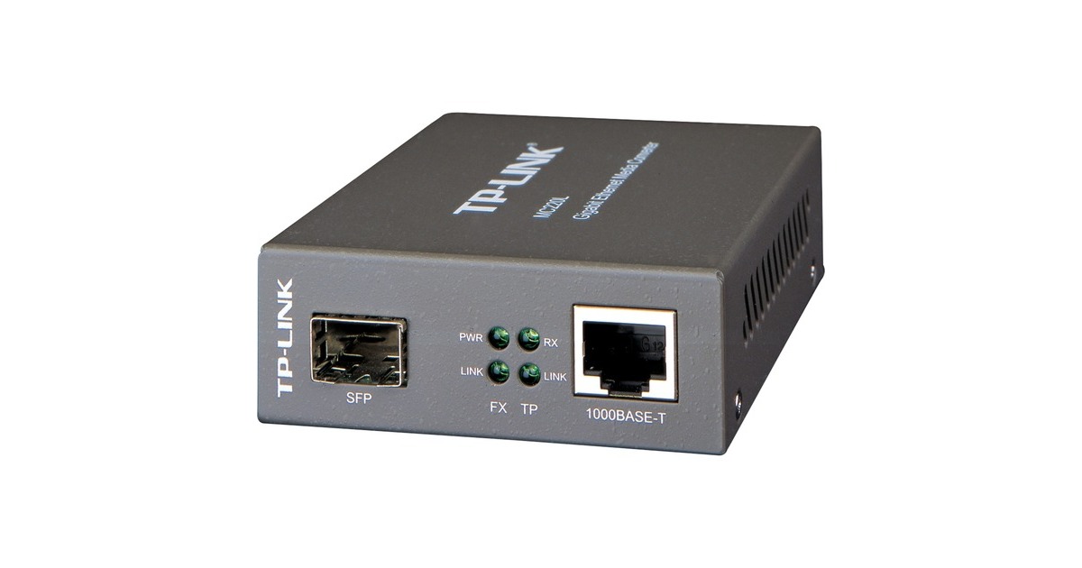 TP-Link MC220L, Konverter(grau, Retail)