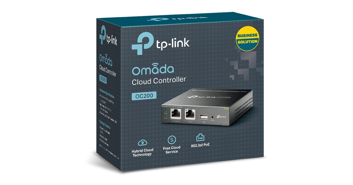 TP-Link Omada Cloud Controller OC200 , Access Point Controller(grau)