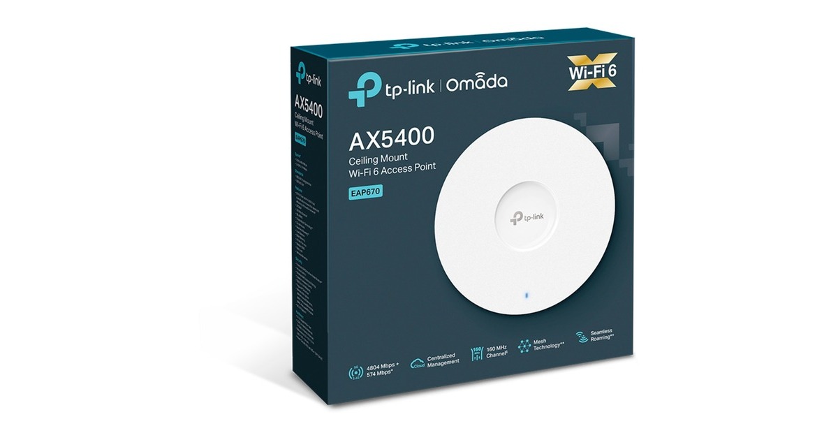 TP-Link Omada EAP670, Mesh Access Point(weiß)