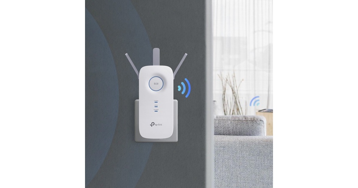 TP-Link RE450 AC1750 Wi-Fi Range Extender, Repeater(weiß)