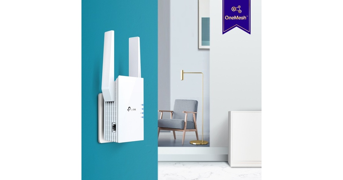 TP-Link RE605X AX1800 Wi-Fi Range Extender, Repeater(weiß)