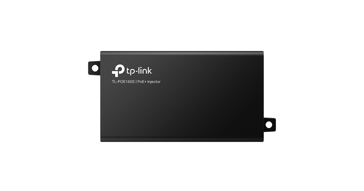 TP-Link TL-PoE160S PoE Injector Adapter(schwarz)