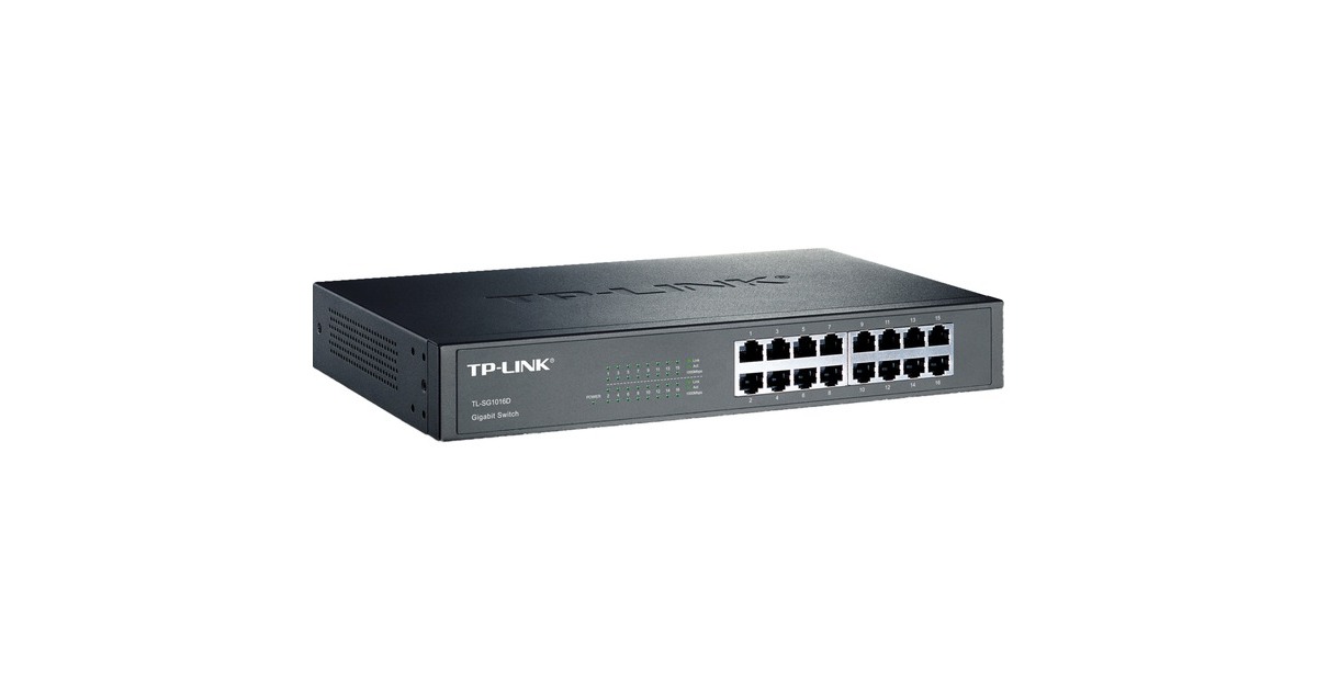 TP-Link TL-SG1016D, Switch(braun, Retail)