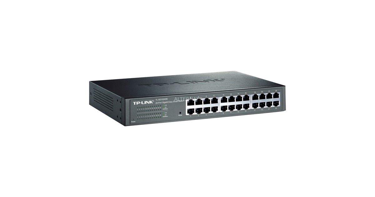 TP-Link TL-SG1024DE, Switch(schwarz, 1 HE)