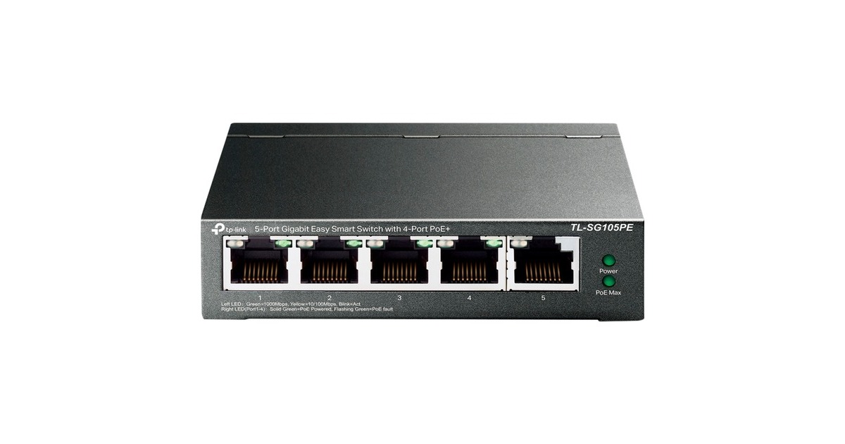 TP-Link TL-SG105PE, Switch(grau)