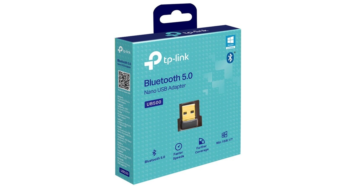 TP-Link UB500 NANO USB, Bluetooth-Adapter(schwarz)