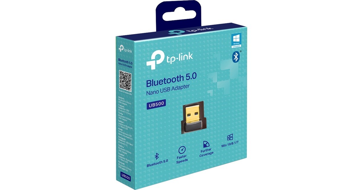TP-Link UB500 NANO USB, Bluetooth-Adapter(schwarz)