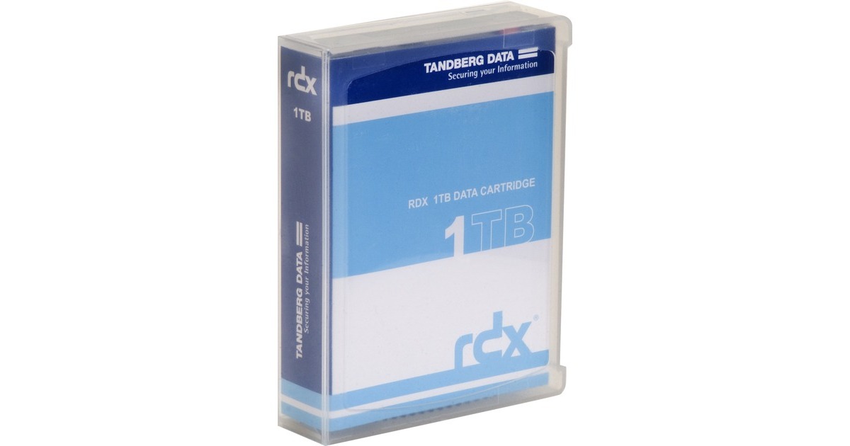 Tandberg RDX Cartridge 1 TB, Wechselplatten-Medium