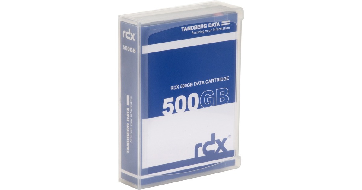 Tandberg RDX Cartridge 500 GB, Wechselplatten-Medium