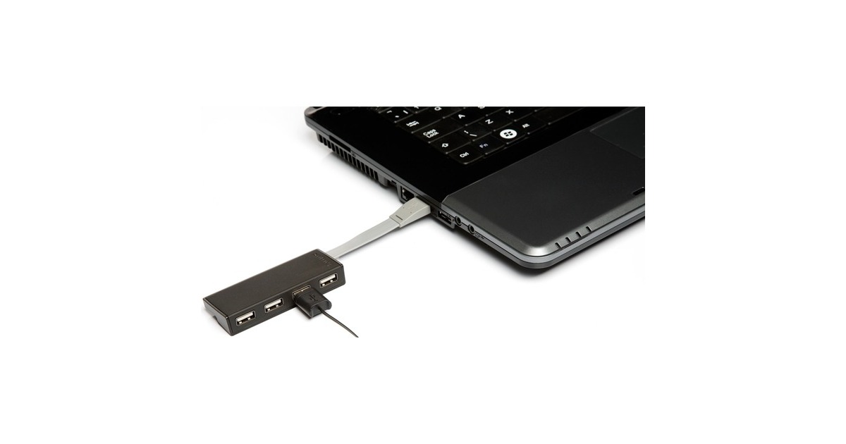 Targus 4 Port USB 2.0 Hub, USB-Hub