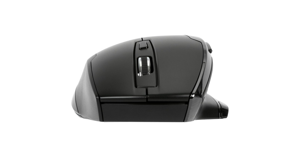 Targus Anti Microbial Ergonomic Blue Trace Maus(schwarz)