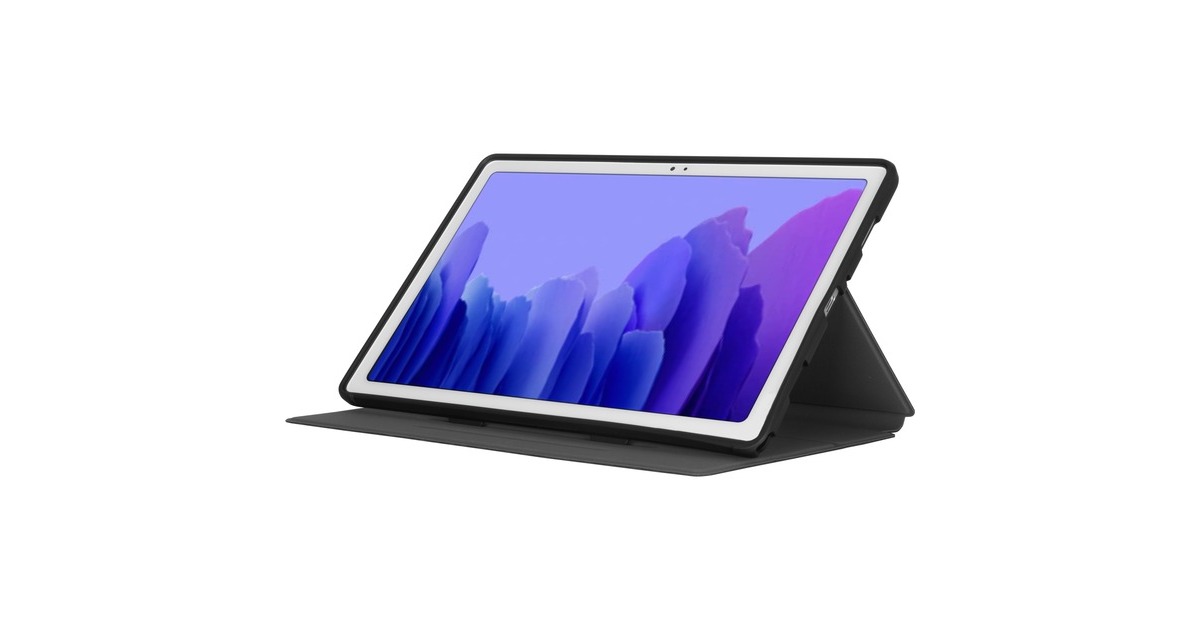 Targus Antimikrobielle Click-In Hülle, Tablethülle(schwarz, Samsung Galaxy Tab A7 10,4