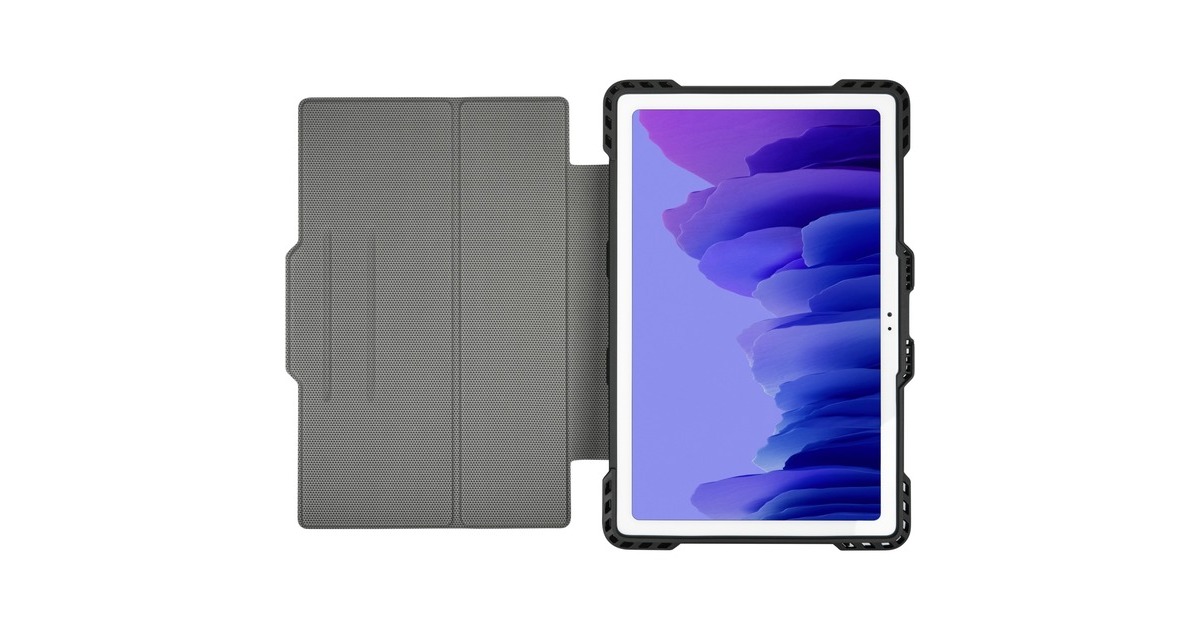Targus Antimikrobielle Pro-Tek Hülle, Tablethülle(schwarz, Samsung Tab A7 10,4