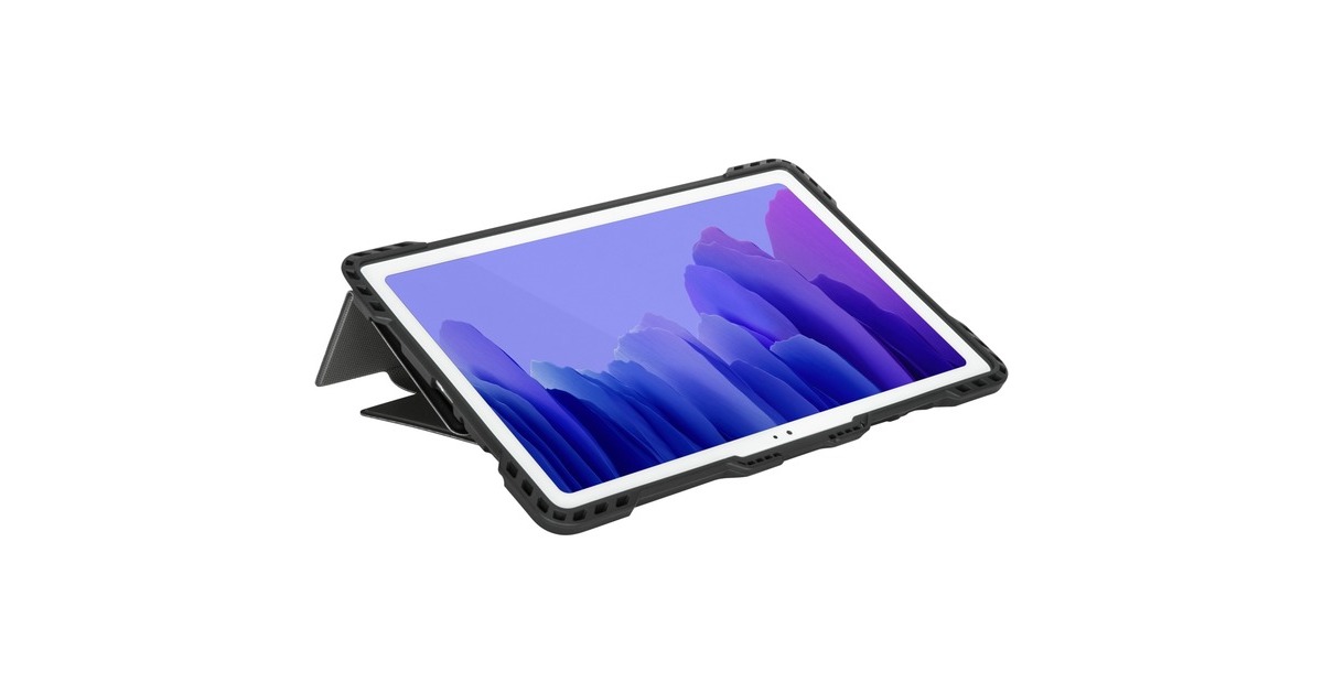 Targus Antimikrobielle Pro-Tek Hülle, Tablethülle(schwarz, Samsung Tab A7 10,4