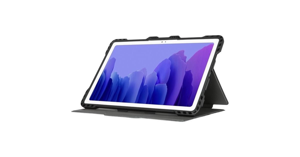 Targus Antimikrobielle Pro-Tek Hülle, Tablethülle(schwarz, Samsung Tab A7 10,4