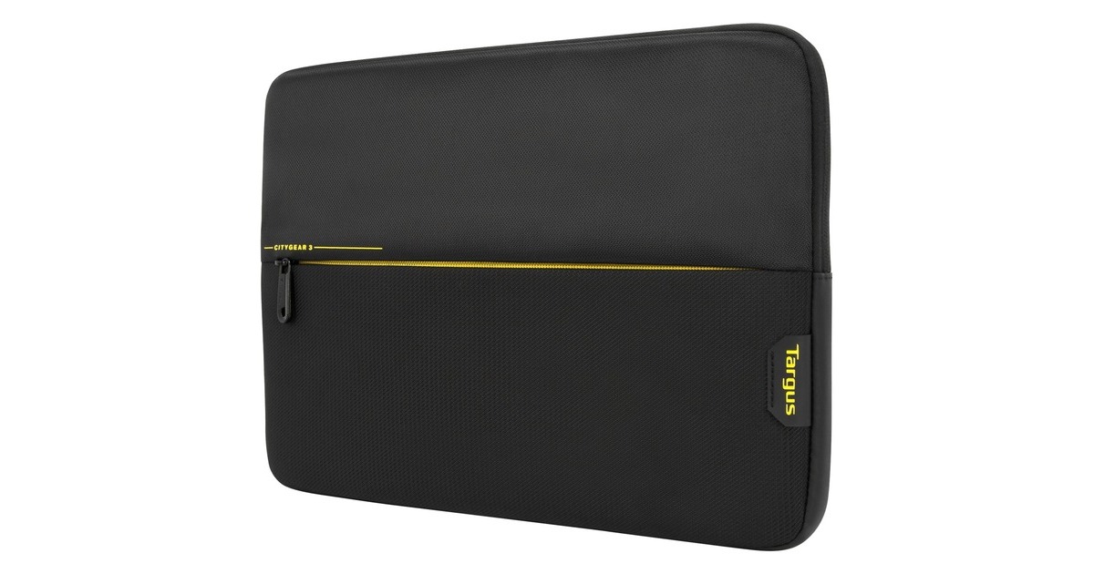 Targus CityGear Sleeve, Notebookhülle(schwarz, bis 39,6 cm (15,6"))
