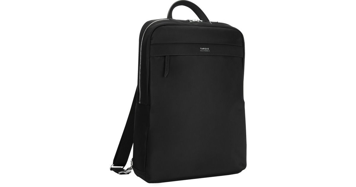 Targus Newport UltraSlim Laptopbk 15,6, Rucksack(schwarz/orange, bis 38,1cm (15"))