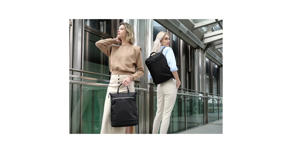 Targus Newport UltraSlim Laptopbk 15,6, Rucksack(schwarz/orange, bis 38,1cm (15