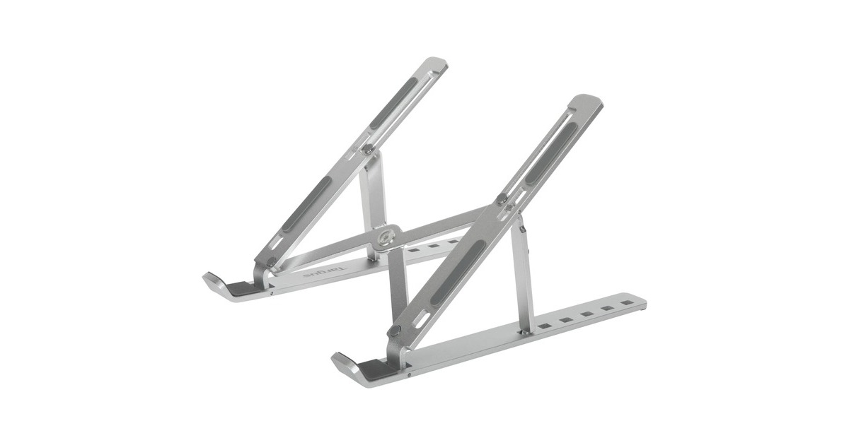 Targus Tragbarer ergonomischer Laptop-/Tablet-Ständer, Halterung(silber)
